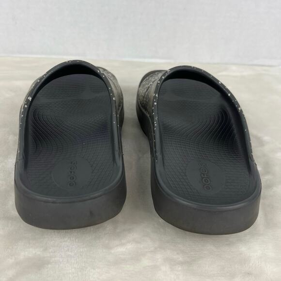 OOfos OOahh Luxe Slide Sandal M7 W9 Limited Edition Recovery‎ Shoe Prosecco Pop - Picture 5 of 14